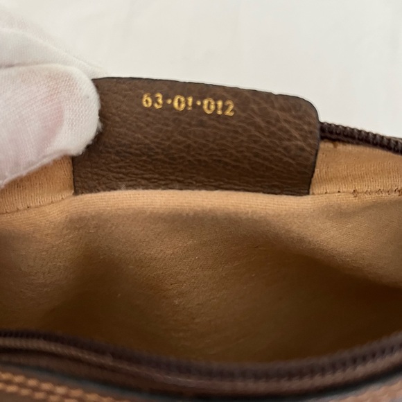 Vintage Gucci GG Supreme Sherry Line Clutch EUC Circa 1980’s Italy with COA - Picture 11 of 15